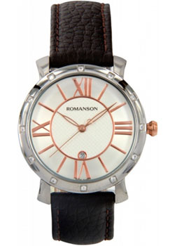 

женские часы Romanson TL1256QLJ(WH)BN. Коллекция Adel