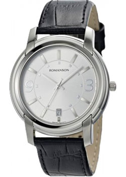 

мужские часы Romanson TL2654MW(WH)BK. Коллекция Adel