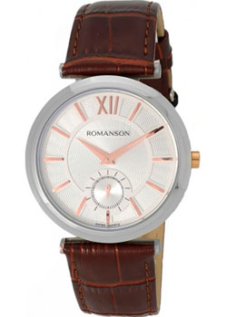 

мужские часы Romanson TL3238JMJ(WH)BN. Коллекция Adel