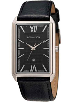 

мужские часы Romanson TL4206MW(BK)BK. Коллекция Adel