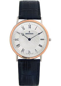 Romanson Часы Romanson TL5110SMJ(WH). Коллекция Leather