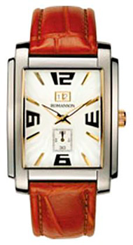 

мужские часы Romanson TL5140SMJ(WH). Коллекция Leather