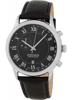 

мужские часы Romanson TL5A22HMW(BK). Коллекция Adel