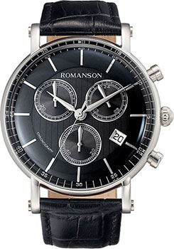 

мужские часы Romanson TL8A27HMW(BK). Коллекция Adel