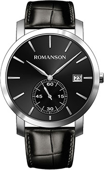 

мужские часы Romanson TL9A26MMMW(BK). Коллекция Adel