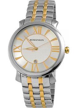 

мужские часы Romanson TM1256MC(WH). Коллекция Adel