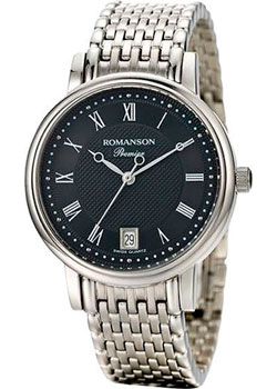

женские часы Romanson TM1274LW(BK). Коллекция Adel