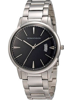 

мужские часы Romanson TM4201MW(BK). Коллекция Adel