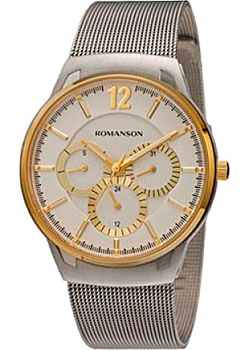 

мужские часы Romanson TM4209FMC(WH). Коллекция Adel