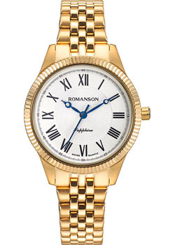 

женские часы Romanson TM7A19LLG(WH). Коллекция Adel