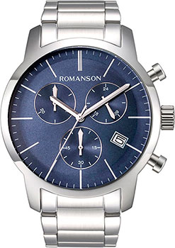 

мужские часы Romanson TM8A19HMW(BU). Коллекция Adel