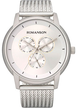 мужские часы Romanson TM8A22FMW(WH). Коллекция Adel мужские часы Romanson TM8A22FMW(WH). Коллекция Adel - фото 1