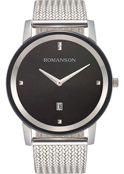 

мужские часы Romanson TM8A23MMW(BK). Коллекция Adel