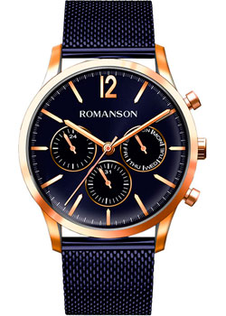 

мужские часы Romanson TM8A34FMR(BU). Коллекция Adel