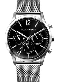 

мужские часы Romanson TM8A34FMW(BK). Коллекция Adel