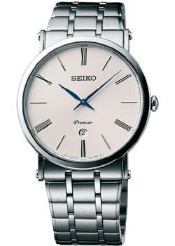 

Японские наручные мужские часы Seiko SKP391P1. Коллекция Premier