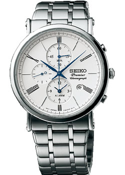 

Японские наручные мужские часы Seiko SNAF73P1. Коллекция Premier