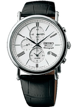 

Японские наручные мужские часы Seiko SNAF77P1. Коллекция Premier