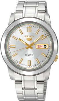 Японские наручные  мужские часы Seiko SNKK09K1. Коллекция Seiko 5 Regular - фото 1
