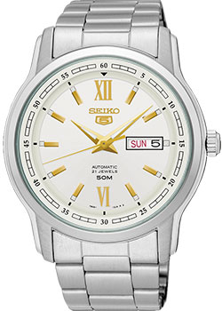 

Японские наручные мужские часы Seiko SNKP15K1. Коллекция Seiko 5 Regular