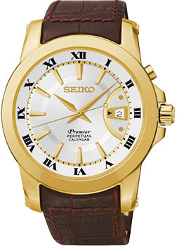 

Японские наручные мужские часы Seiko SNQ144P1. Коллекция Premier