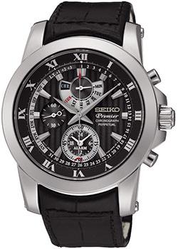 

Японские наручные мужские часы Seiko SPC161P2. Коллекция Premier