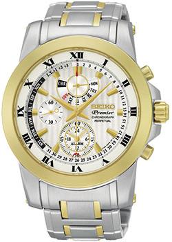 

Японские наручные мужские часы Seiko SPC162P1. Коллекция Premier
