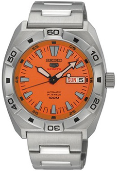 

Японские наручные мужские часы Seiko SRP283K1. Коллекция Seiko 5 Sports
