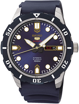 

Японские наручные мужские часы Seiko SRP677K2. Коллекция Seiko 5 Sports