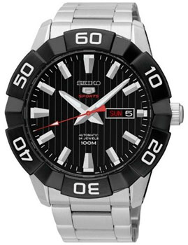 

Японские наручные мужские часы Seiko SRPA55K1. Коллекция Seiko 5 Sports