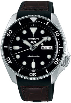 Японские наручные  мужские часы Seiko SRPD55K2. Коллекция Seiko 5 Sports - фото 1