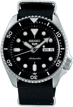 Японские наручные  мужские часы Seiko SRPD55K3. Коллекция Seiko 5 Sports - фото 1