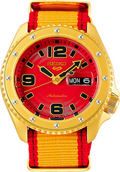 

Японские наручные мужские часы Seiko SRPF24K1. Коллекция Street Fighter V