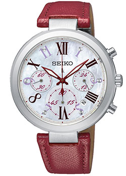 

Японские наручные женские часы Seiko SRW785P1. Коллекция Lukia