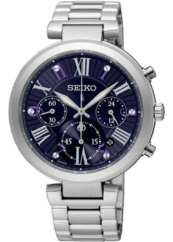 

Японские наручные женские часы Seiko SRW797P1. Коллекция Lukia