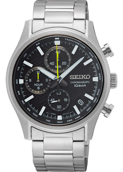 Японские наручные  мужские часы Seiko SSB419P1. Коллекция Discover More - фото 1