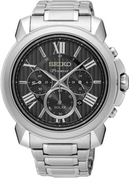 

Японские наручные мужские часы Seiko SSC597P1. Коллекция Premier