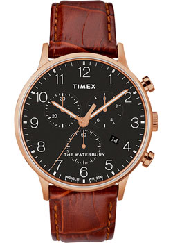 

мужские часы Timex TW2R71600VN. Коллекция The Waterbury Classic Chronograph
