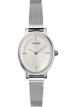 женские часы Timex TW2R94200VN. Коллекция Milano Oval - фото 1