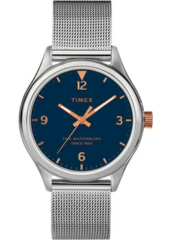 

женские часы Timex TW2T36300VN. Коллекция The Waterbury Traditional