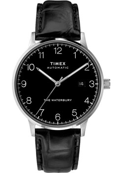 мужские часы Timex TW2T70000YL. Коллекция Waterbury Automatic - фото 1