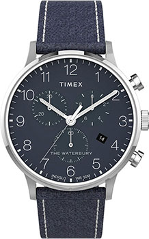 

мужские часы Timex TW2T71300VN. Коллекция The Waterbury Classic Chronograph