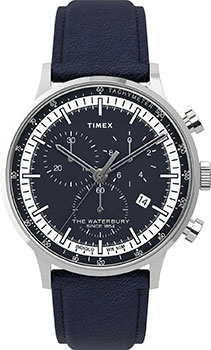 мужские часы Timex TW2U04700. Коллекция Waterbury Classic Chrono - фото 1