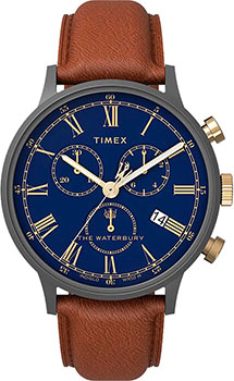 

мужские часы Timex TW2U88200. Коллекция Waterbury Classic Chrono