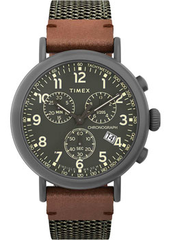 мужские часы Timex TW2U89500. Коллекция Standard Chronograph - фото 1