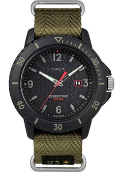 мужские часы Timex TW4B14500. Коллекция Expedition Gallatin Solar - фото 1