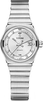 Швейцарские наручные  женские часы Titoni 23751-S-629. Коллекция Impetus