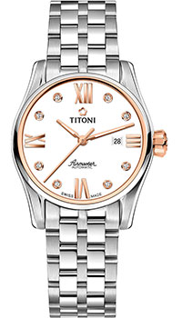 

Швейцарские наручные женские часы Titoni 23908-SRG-616. Коллекция Airmaster