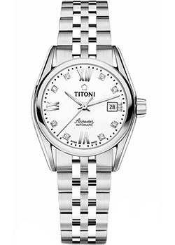 Швейцарские наручные  женские часы Titoni 23909-S-063. Коллекция Airmaster