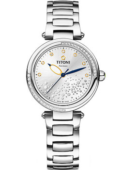 

Швейцарские наручные женские часы Titoni 23977-S-DB-508. Коллекция Miss Lovely